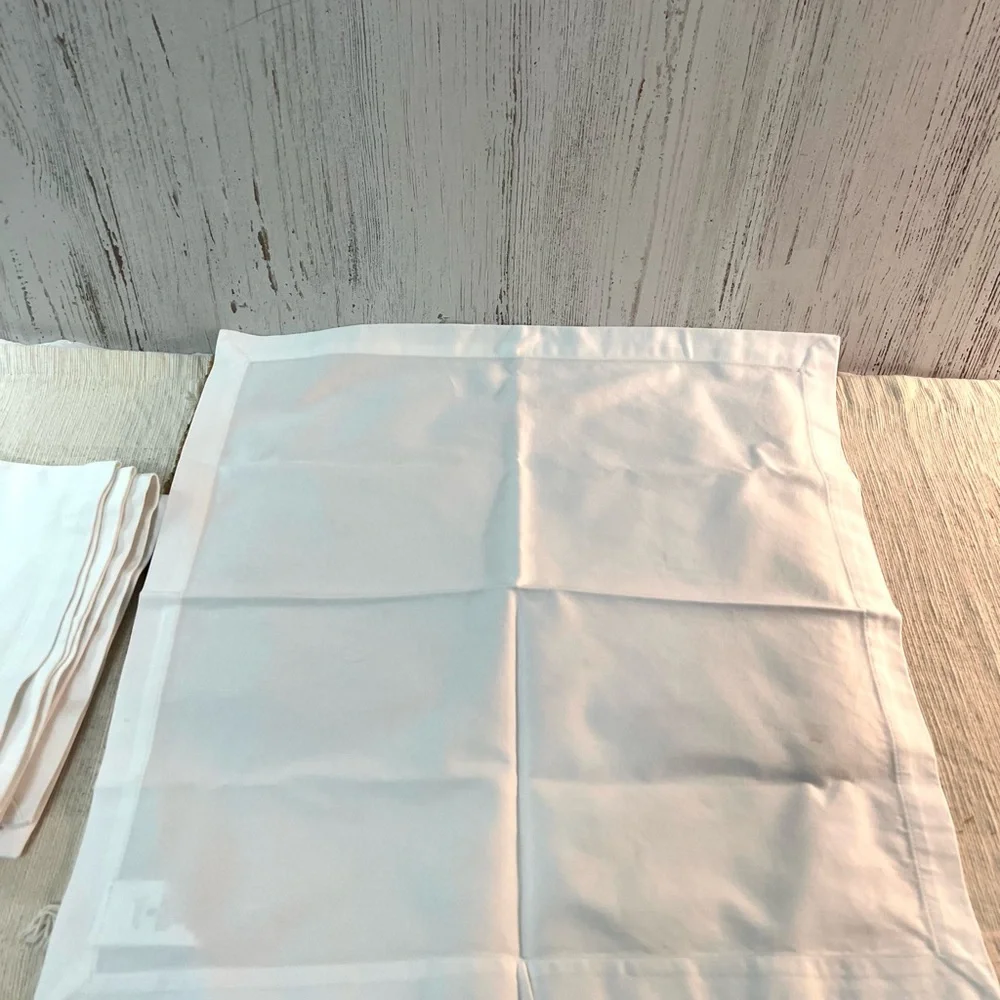 Williams sonoma white cotton napkins cloth 20x20 replacement